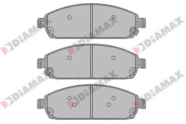 Brake Pad Set, disc brake (N09644)