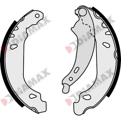 Brake Shoe Set (N01011)