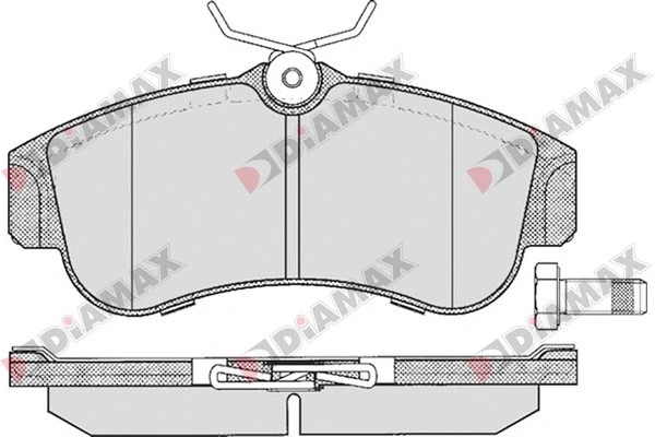 Brake Pad Set, disc brake (N09131)