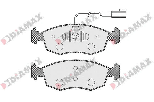 Brake Pad Set, disc brake (N09262)