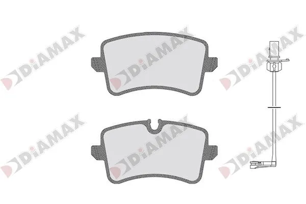 Brake Pad Set, disc brake (N09713C)