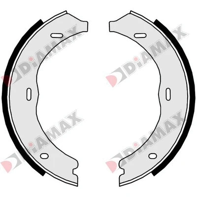 Brake Shoe Set, parking brake (N01368)