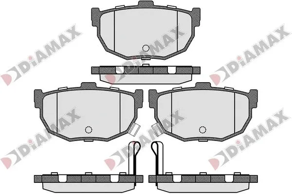 Brake Pad Set, disc brake (N09779)