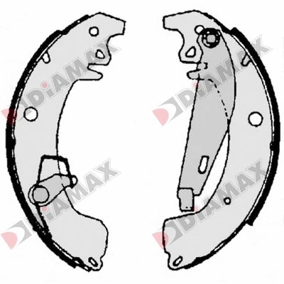 Brake Shoe Set (N01061)