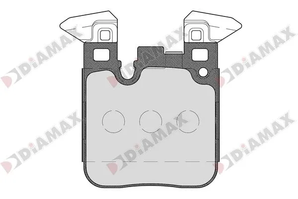 Brake Pad Set, disc brake (N09686)