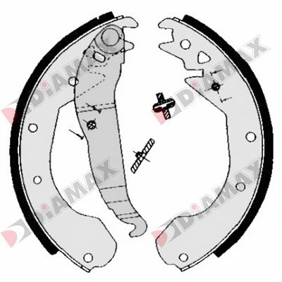 Brake Shoe Set (N01066)