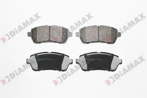 Brake Pad Set, disc brake (N09890)