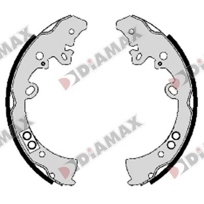 Brake Shoe Set (N01401)