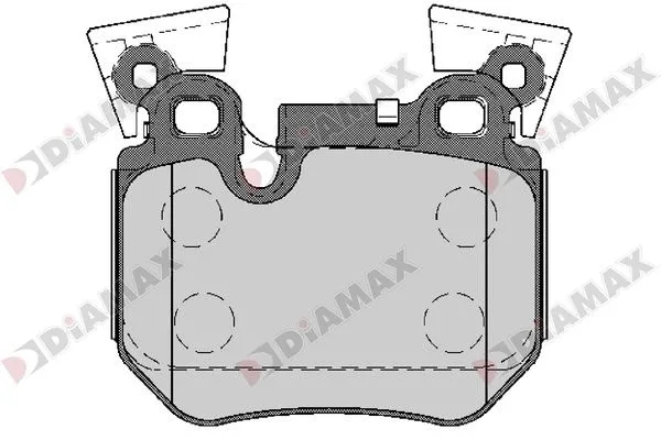 Brake Pad Set, disc brake (N09680)