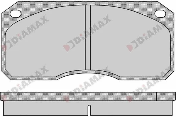 Brake Pad Set, disc brake (N09344)