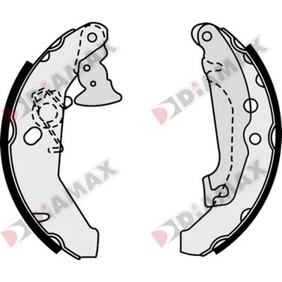 Brake Shoe Set (N01290)