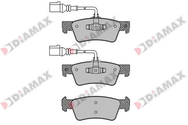 Brake Pad Set, disc brake (N09532)