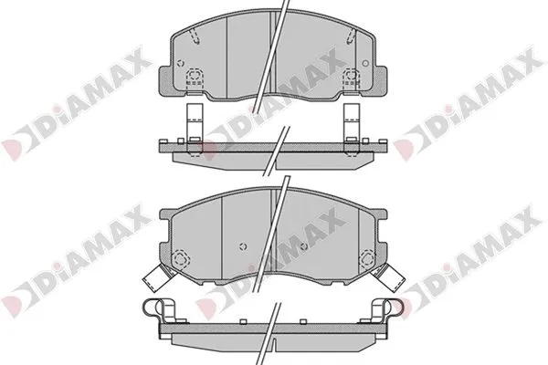 Brake Pad Set, disc brake (N09729)