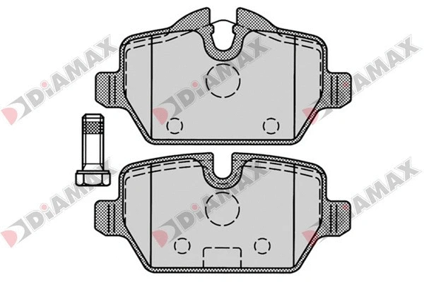 Brake Pad Set, disc brake (N09194)