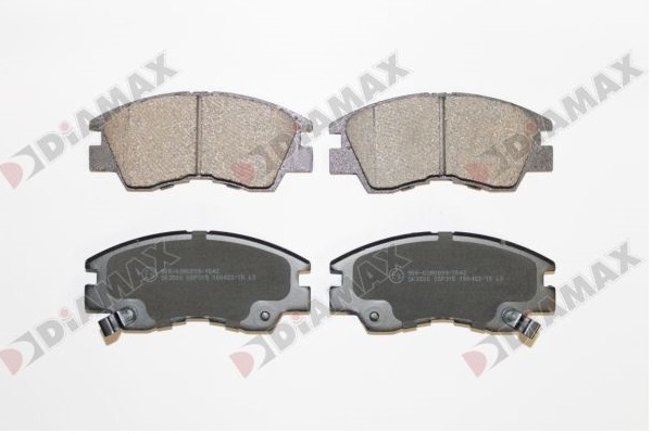 Brake Pad Set, disc brake (N10034)