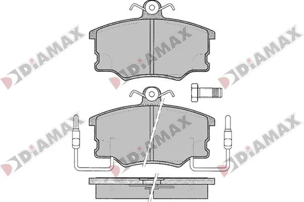 Brake Pad Set, disc brake (N09786)