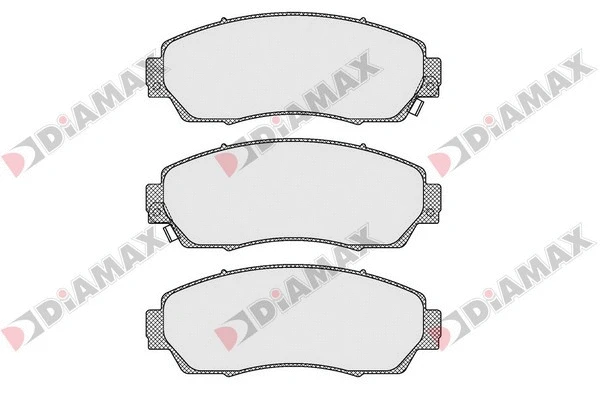 Brake Pad Set, disc brake (N09522)