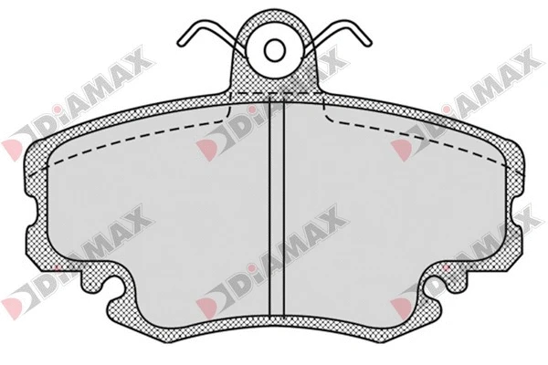 Brake Pad Set, disc brake (N09268)