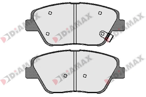 Brake Pad Set, disc brake (N09599)