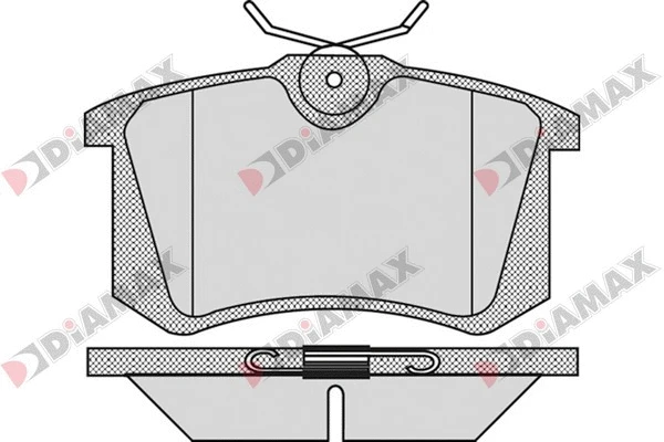 Brake Pad Set, disc brake (N09146)
