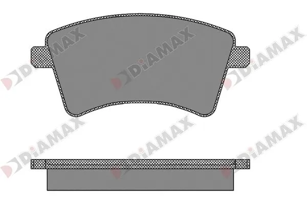 Brake Pad Set, disc brake (N09178)
