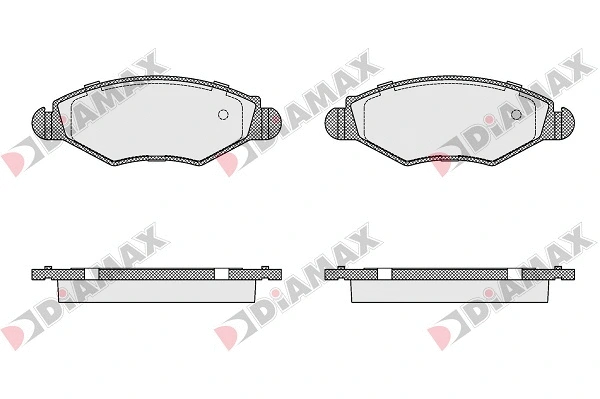 Brake Pad Set, disc brake (N09007)