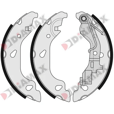 Brake Shoe Set (N01292)