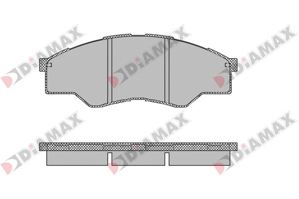 Brake Pad Set, disc brake (N09578)
