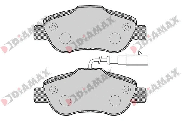 Brake Pad Set, disc brake (N09386)