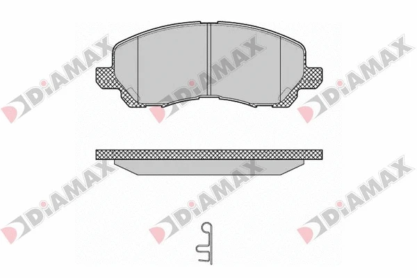 Brake Pad Set, disc brake (N09700)