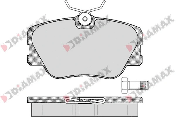 Brake Pad Set, disc brake (N09634)