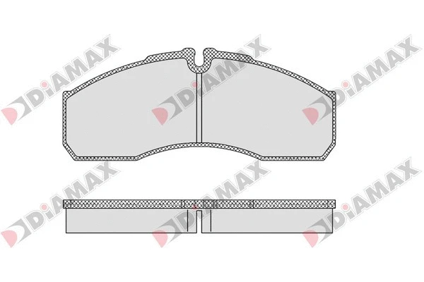 Brake Pad Set, disc brake (N09328)