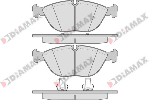 Brake Pad Set, disc brake (N09552)