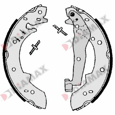 Brake Shoe Set (N01087)