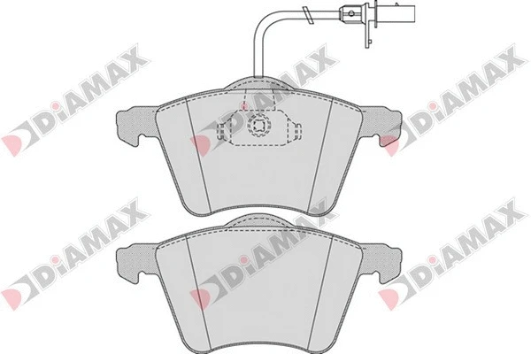 Brake Pad Set, disc brake (N09546)