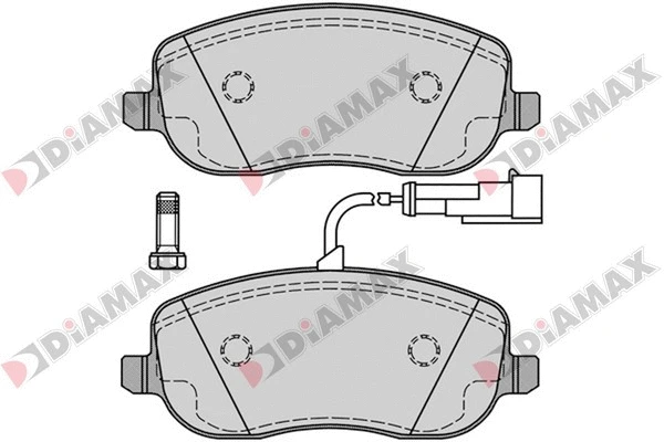 Brake Pad Set, disc brake (N09365)