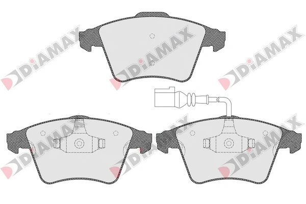 Brake Pad Set, disc brake (N09485)