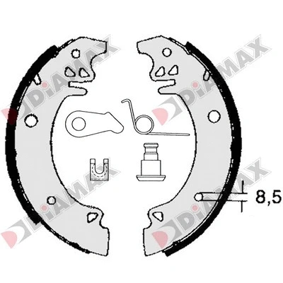 Brake Shoe Set (N01195)