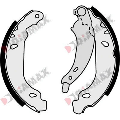 Brake Shoe Set (N01008)