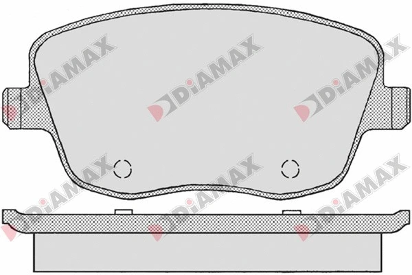 Brake Pad Set, disc brake (N09554)