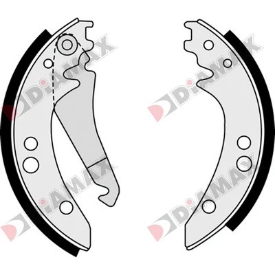Brake Shoe Set (N01322)