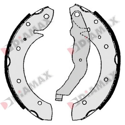 Brake Shoe Set (N01261)