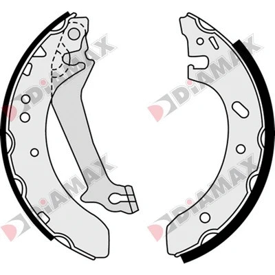 Brake Shoe Set (N01327)