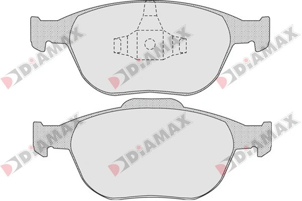 Brake Pad Set, disc brake (N09215)