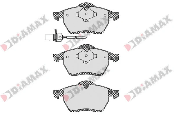 Brake Pad Set, disc brake (N09372)