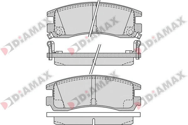 Brake Pad Set, disc brake (N09297)