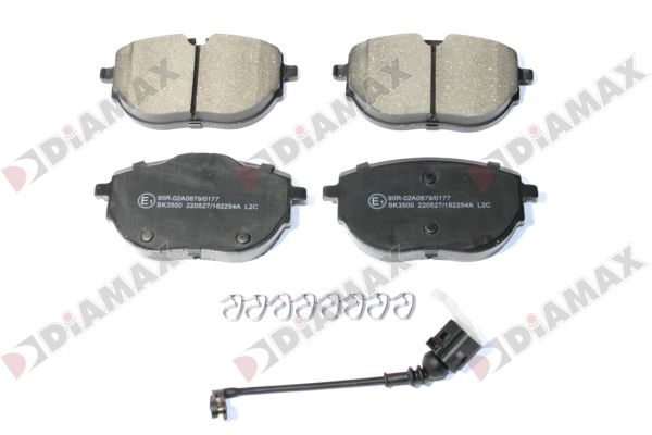 Brake Pad Set, disc brake (N10011A)