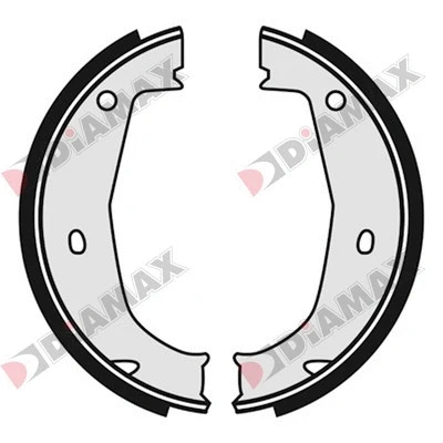 Brake Shoe Set, parking brake (N01223)