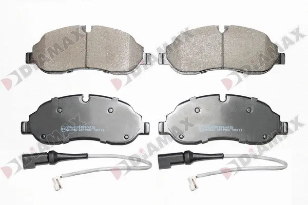 Brake Pad Set, disc brake (N09876A)