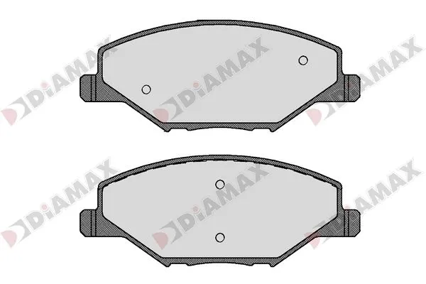 Brake Pad Set, disc brake (N09681)